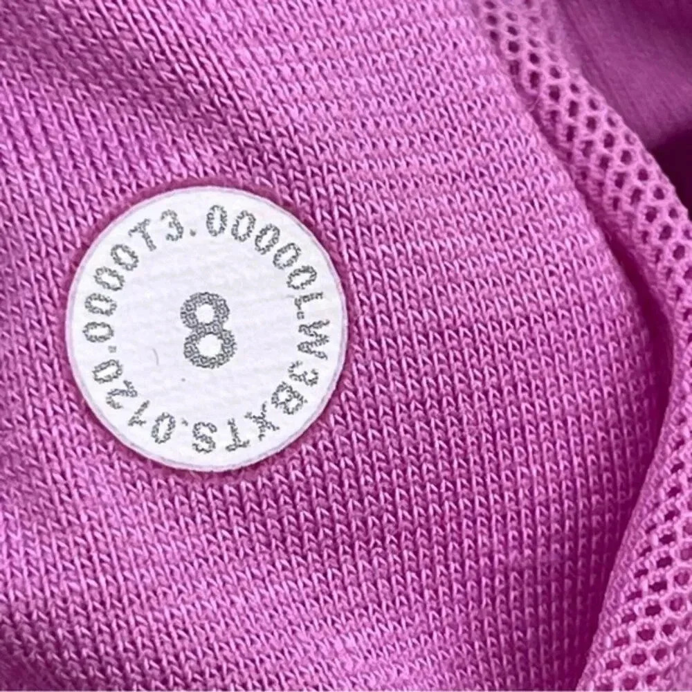 Lululemon Run Briskly 1/2 Zip Athletic Activewear Magenta Glow Jacket - Picture 11 of 16